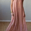 vestido tirantes naranja